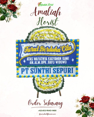 Papan Bunga Duka di Pudakpayung